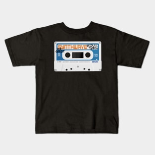 SYNTHWAVE MIXTAPE #1 (JANET) Kids T-Shirt